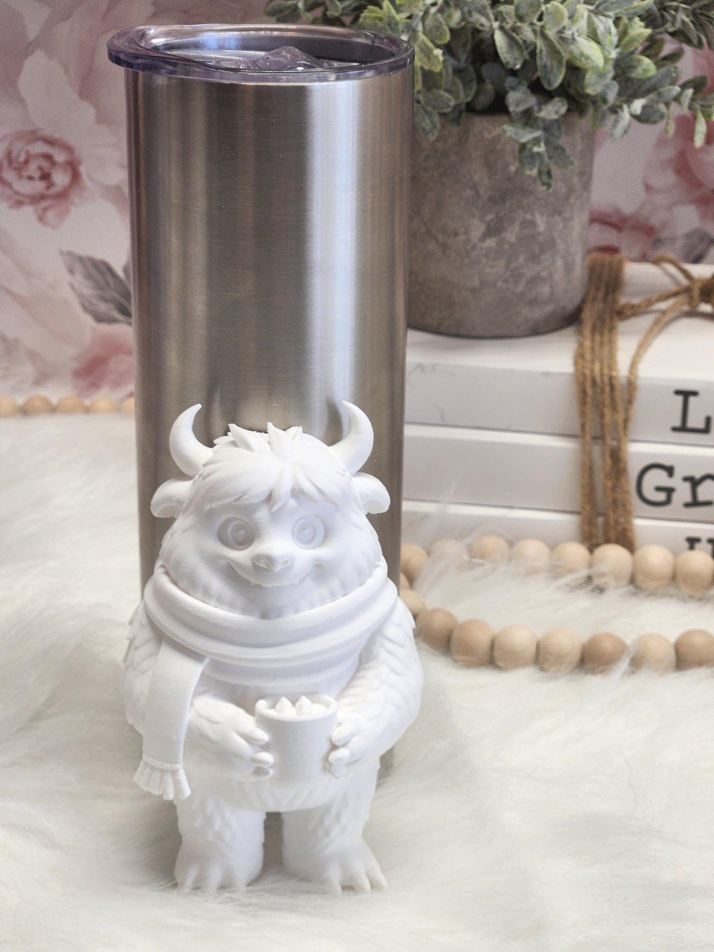 Hot Cocoa Yeti - Tumbler Element