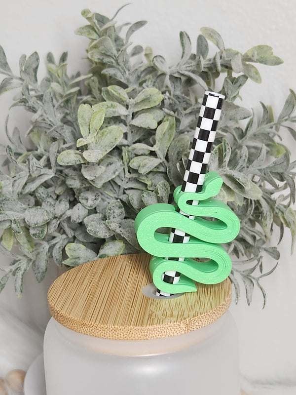 Snake - Straw topper (In Color)