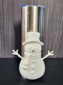 Snowman with top hat- Tumbler Element