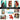 Litter mermaid  torn pages - UV DTF Decal sheet