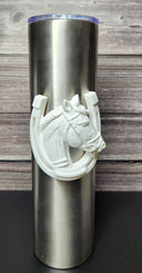 Horseshoe with horse - Tumbler element