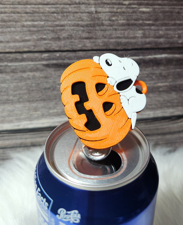 snoopy on a pumpkin- Nail Hero