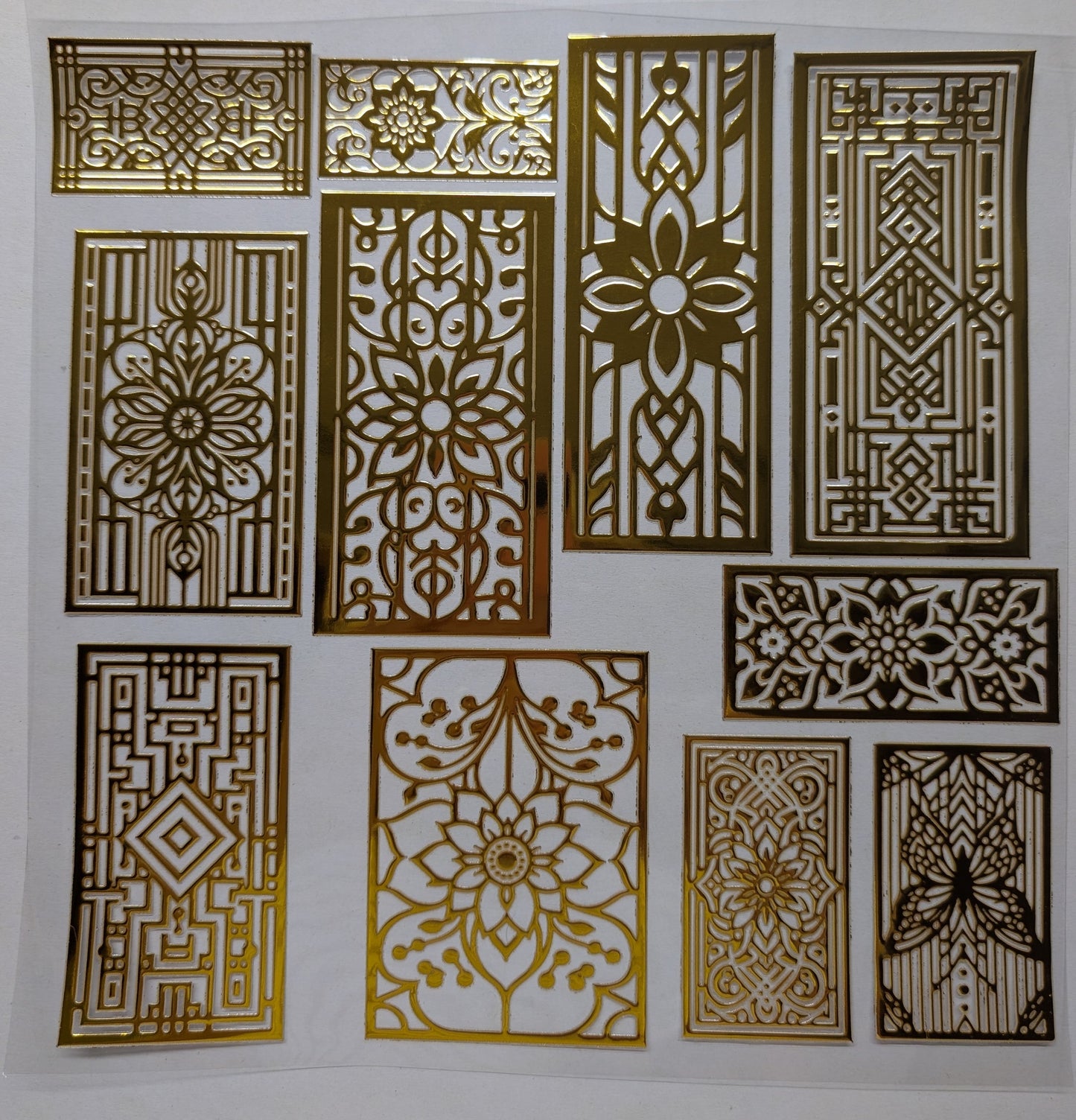#120 Metallic Decorative Panels 6 colors