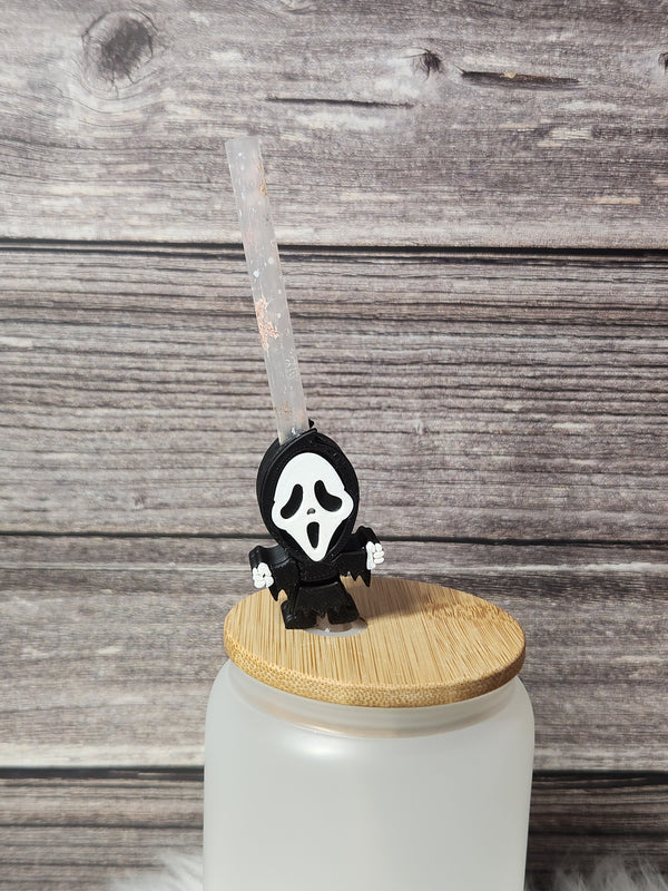 Scream - Straw topper (In Color)