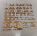 #17 Metallic UV DTF-Bougie- available in Gold and Silver