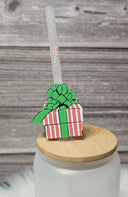 Present - Straw topper (In Color)