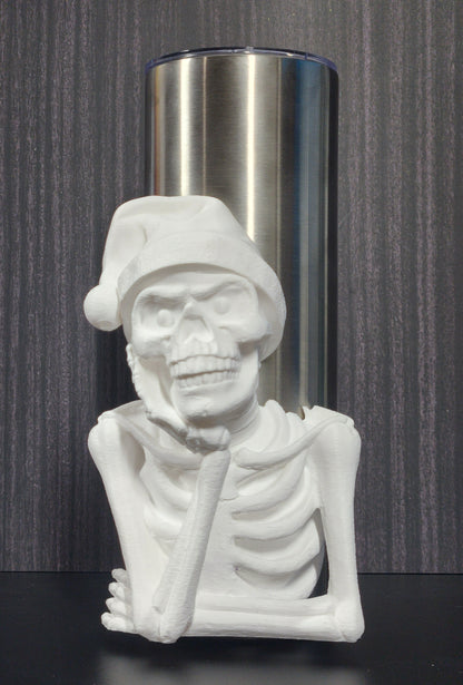 Santa Skeleton - Tumbler Element