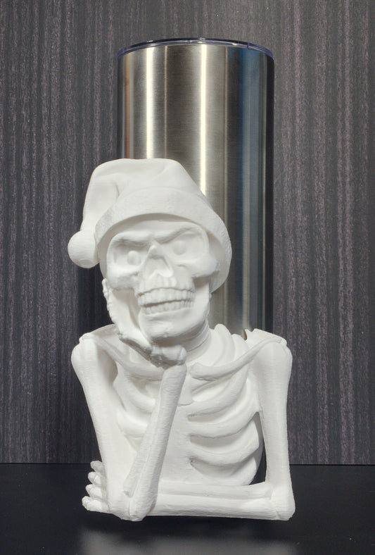 Santa Skeleton - Tumbler Element