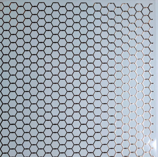 #132 chicken wire Metalliic 3 color options