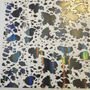 #32 Metallic UV DTF-Cow Spots- available in Gold, Silver, Holo Black, Holo Teal and Holo Pink, Holo White