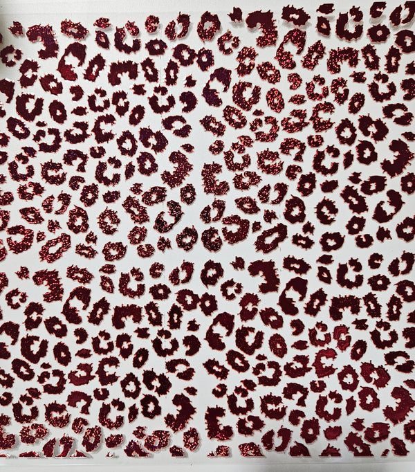 #150 Metallic Fuzzy Leopard