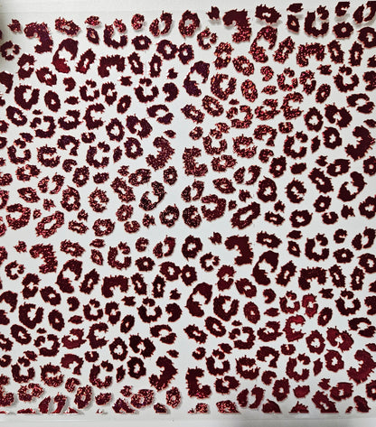 #150 Metallic Fuzzy Leopard