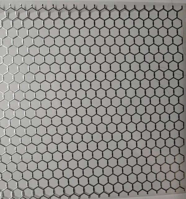 #132 chicken wire Metalliic 3 color options