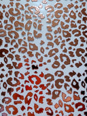 #4 Metallic UV DTF- Leopard- available in Gold and Silver