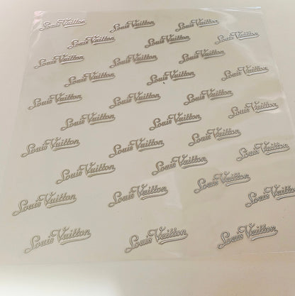 #16 Metallic UV DTF-Bougie- available in Gold and Silver