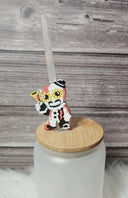 Art the clown - Straw topper (In Color)