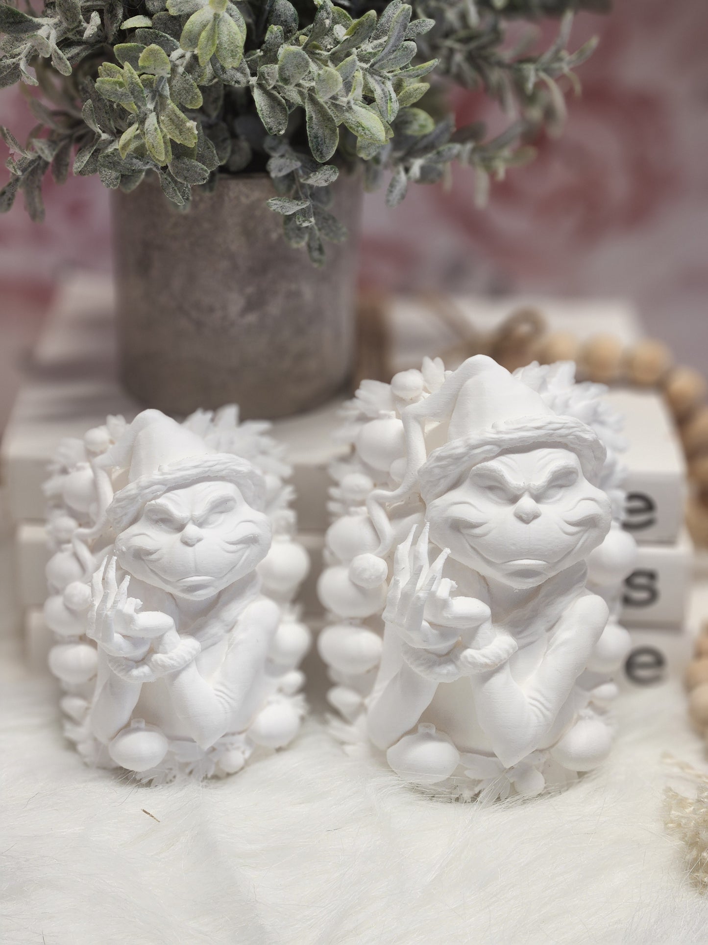 Grinch wreath- Tumbler Element