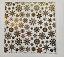 #58 Metallic Snowflakes UV DTF-- available in Holo Pink and Silver
