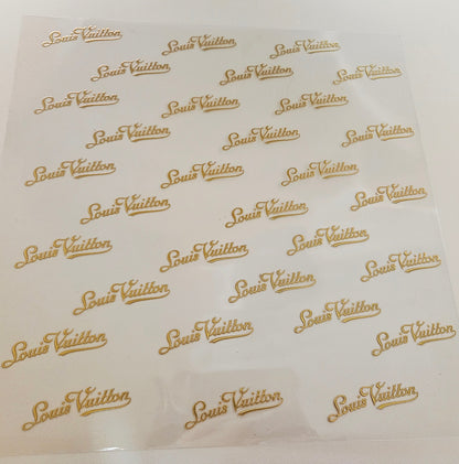 #16 Metallic UV DTF-Bougie- available in Gold and Silver