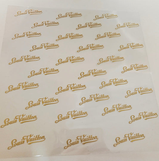 #16 Metallic UV DTF-Bougie- available in Gold and Silver