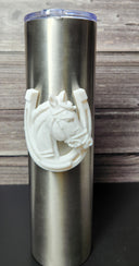 Horseshoe with horse - Tumbler element