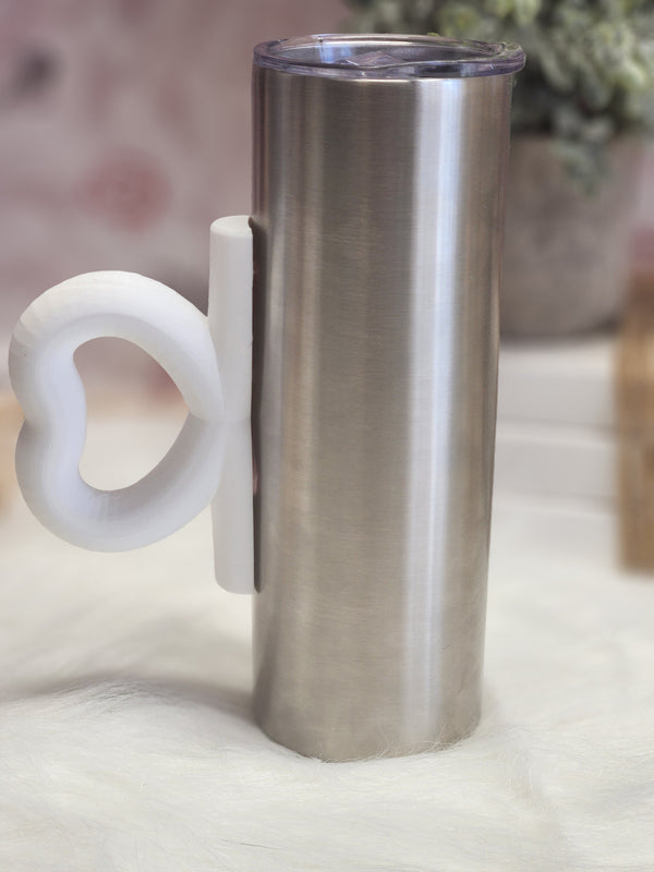 Licorice Heart- Tumbler Handle