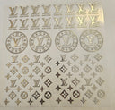 #20 Metallic UV DTF-Bougie- available in Gold and Silver