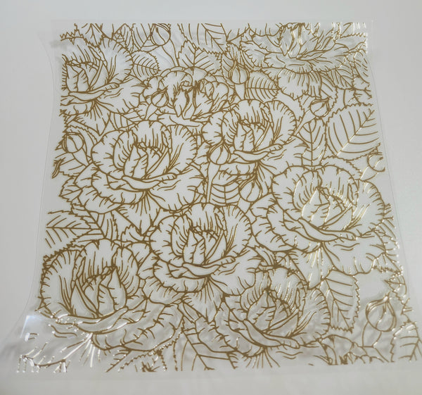 #157 Peonies outline