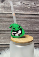 Candy cane oogie - Straw topper (In Color)