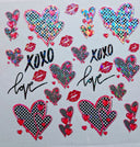 #79 Checkered Love shattered effect-2 color options