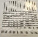 #53 Metallic UV DTF-Doodle Lines- hearts- available in Silver, Black Holo, Red Holo