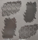 #142 Metallic Houndstooth and Leopard  patches