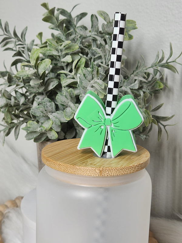 Bow - Straw topper (In Color)