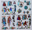 #54 Cow Tags Holographic