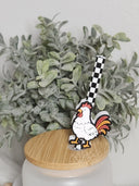 Chicken - Straw topper (In Color)