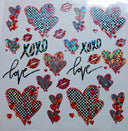 #79 Checkered Love shattered effect-2 color options