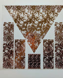 #134 Lace Vsplit Metalliic 4 color options