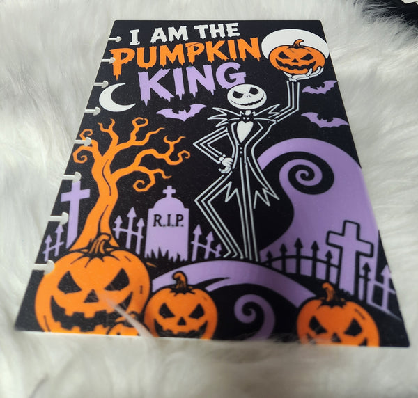 Pumpkin King -3d printed notebook