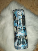 20oz this town ain't big enough- completed tumbler