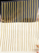 #2 Metallic UV DTF- Funky Stripes- available in Gold and Silver