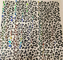 #52 Metallic UV DTF-Holo Leopard Spots- 5 colors