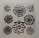 #119 Metallic  and Shattered Mandalas