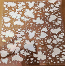 #32 Metallic UV DTF-Cow Spots- available in Gold, Silver, Holo Black, Holo Teal and Holo Pink, Holo White