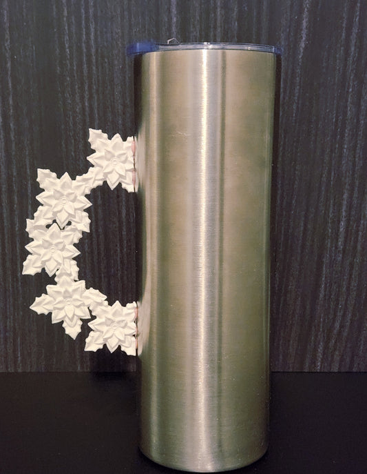 Poinsettias - Tumbler Handle
