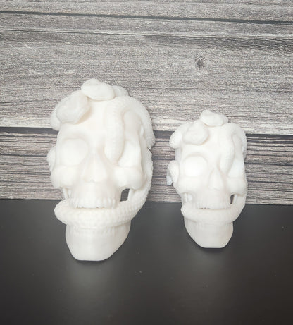 Skull with snakes - Tumbler element