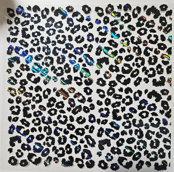 #150 Metallic Fuzzy Leopard