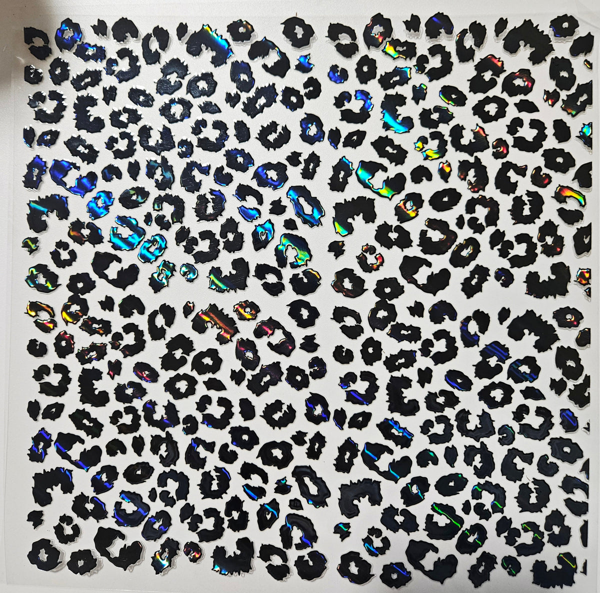 #150 Metallic Fuzzy Leopard
