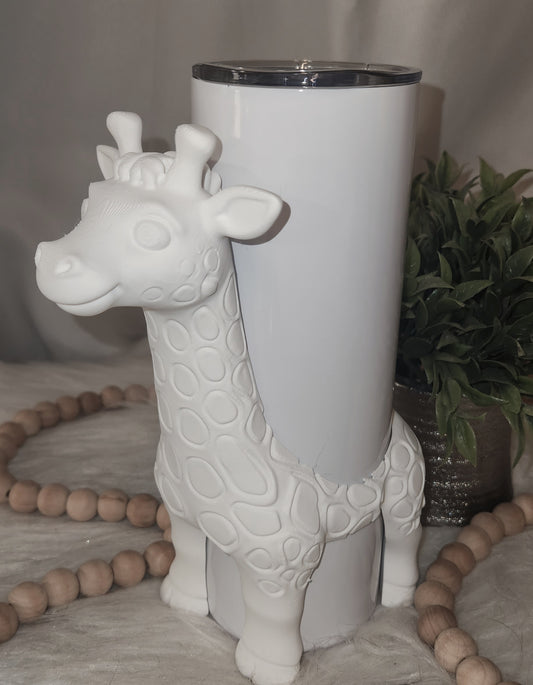 Giraffe- Tumbler Sleeve