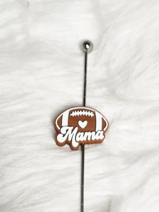 Football Mama - Focal Bead