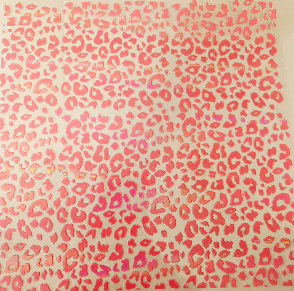 #52 Metallic UV DTF-Holo Leopard Spots- 5 colors